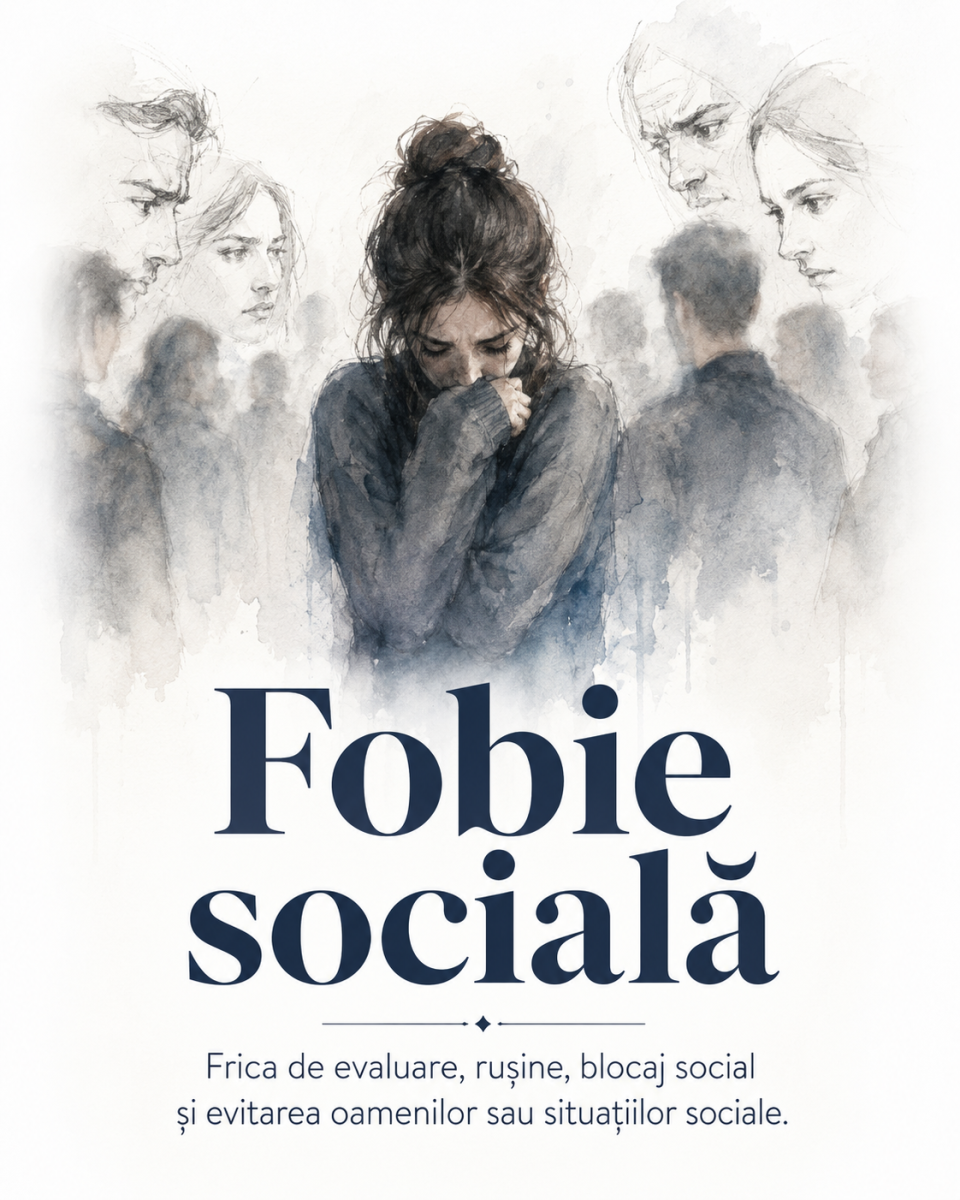 Laura Andrunachi, psiholog pentru fobie socială în București și online