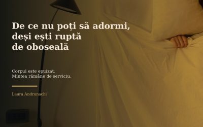 De ce nu poți să adormi, deși ești rupt/ă de oboseală